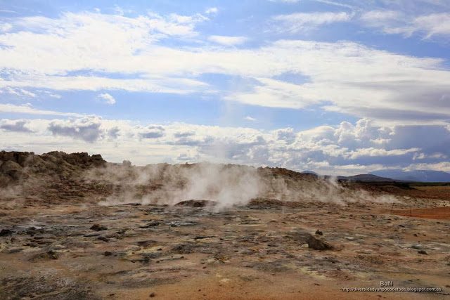 Solfataras en Namafjall y Hverir (Islandia)