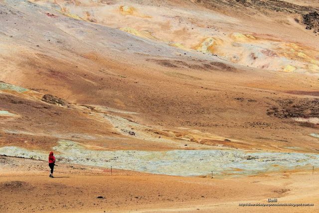 Solfataras en Namafjall y Hverir (Islandia)