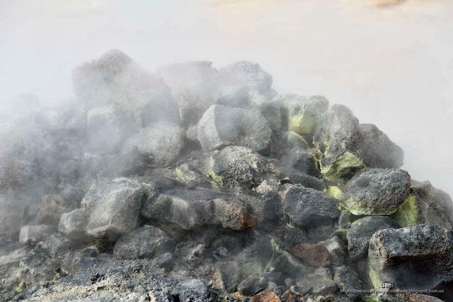Fumarolas en Namafjall y Hverir (Islandia)