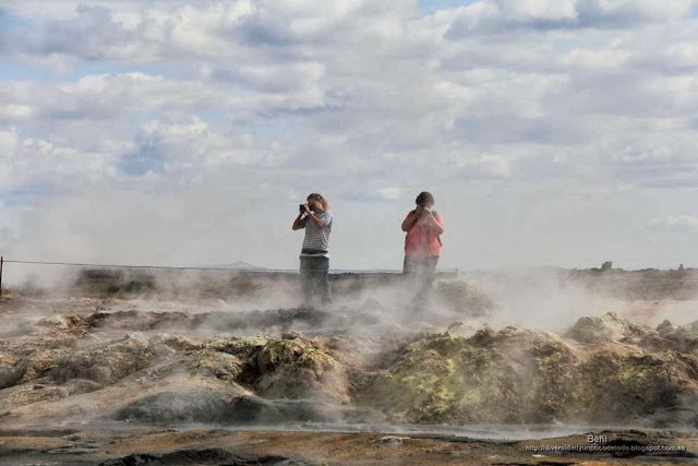 Solfataras Namafjall y Hverir (Islandia)