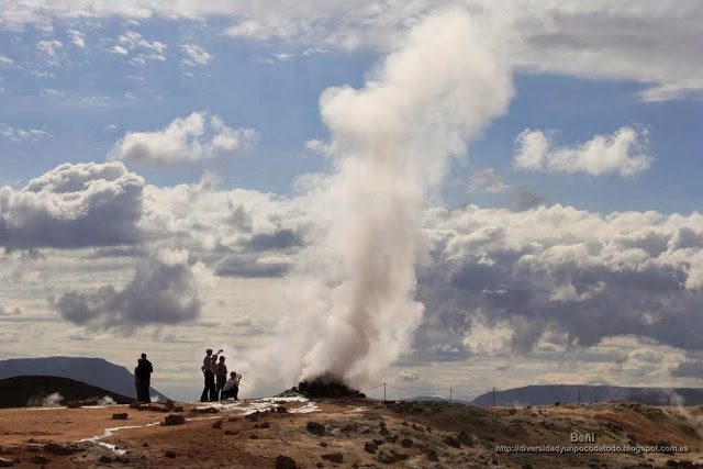 Solfataras en Namafjall y Hverir (Islandia)