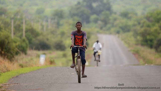 ciclista en gambia