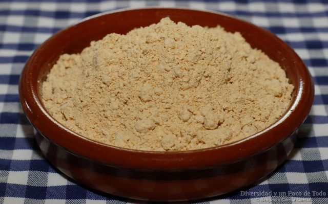 mojo de millo (maíz).