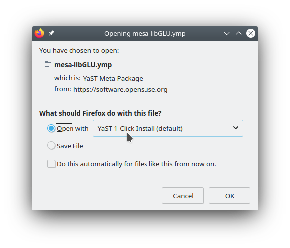 google earth en opensuse 15.2